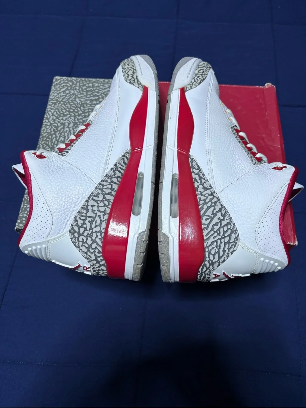 Jordan 3 Retro Cardinal Red 2022 Size 13
